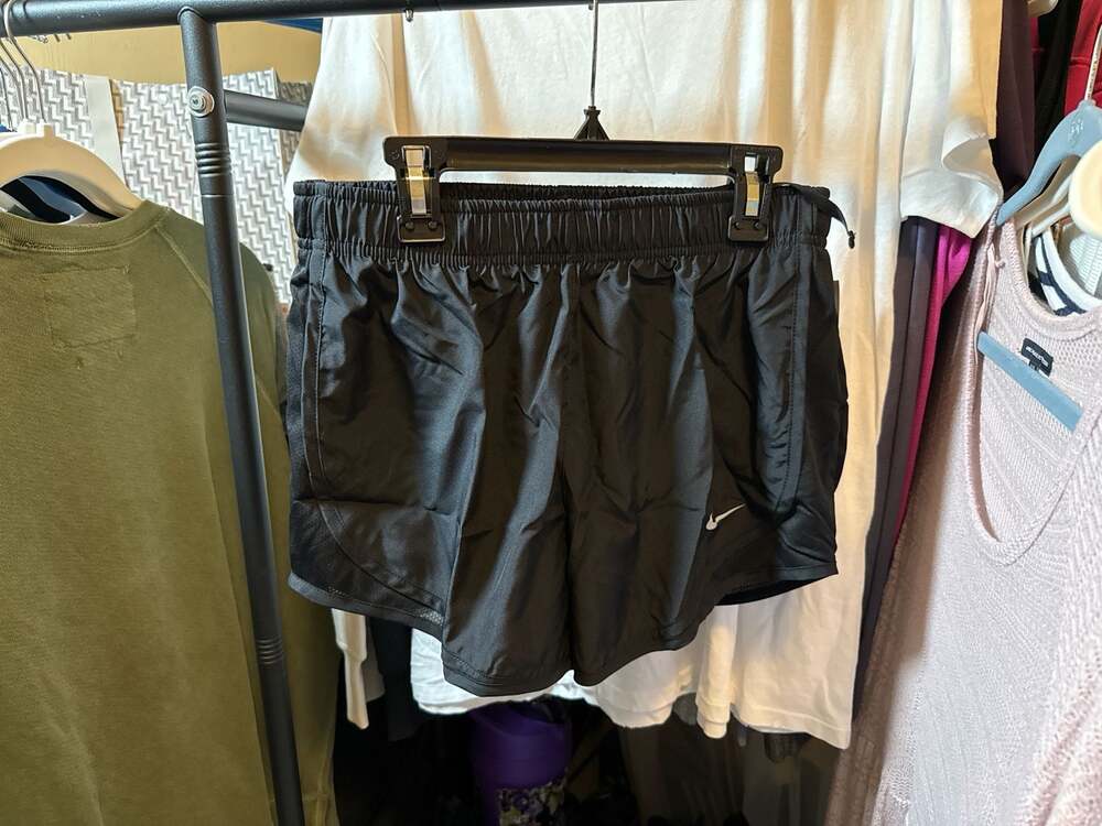 Nike Women's Dri-FIT Tempo Running Shorts in Black, Size Small